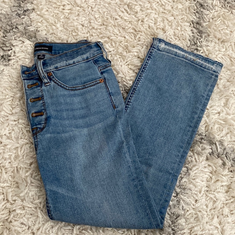 Billie Demi boot crop j crew jeans